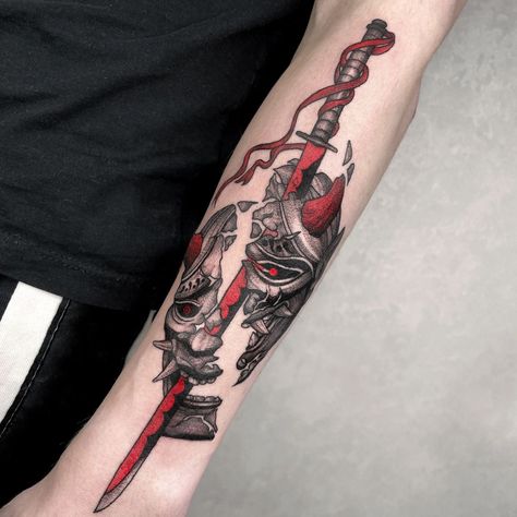 Jb Tattoo, Tree Sleeve, Oni Tattoo, Dragon Tattoos For Men, Unique Tattoos For Men, Dragon Sleeve Tattoos, Cool Arm Tattoos, Wrist Tattoos For Guys, Cool Forearm Tattoos