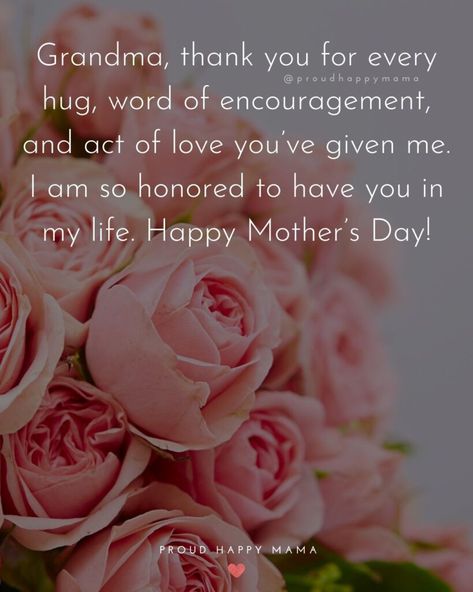 Wish your grandma a very happy Mothers Day with these happy Mothers Day grandma quotes, wishes, and messages! Here you’ll find the best happy Mothers Day to my grandma quotes, happy Mothers Day to grandma in heaven quotes, happy Mothers Day nana quotes, happy Mothers Day great grandma quotes, and more to let you’re the grandma in your life know how loved and appreciated she is. #mothersday #mothersdayquotes #happymothersday Mothers Day Quotes For Grandma, Quotes For Grandma, Cute Mothers Day Quotes, Nana Quotes, Happy Mothers Day Wishes, Mothers Day Poems, Grandma Quotes, Grandmas Mothers Day Gifts, Happy Mother Day Quotes