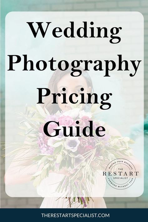 Wedding Photography Pricing Guide | The Restart Specialist | Are you a Wedding Photographer who struggles with their pricing in their photography business? Look no further than this post as we discuss the most popular pricing models for photographer and you can pick the right one for your business. #photographybusiness #photogrphytips Wedding Photography Pricing Guide, Wedding Pricing Guide, Photography Pricing Template, Wedding Packages Prices, Photography Pricing Guide, How To Use Lightroom, Small Wedding Photography, Marketing For Photographers, Pricing Guide Photography