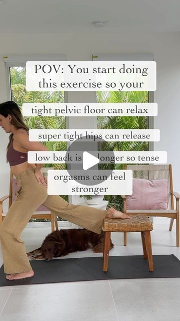 31K views · 1.6K likes | Lauren Ohayon | Core + Pelvic Floor on Instagram: "This is one of my favorite exercises for your pelvic floor, hips and low back.  #prolapse #hypertonicpelvicfloor #enodmetriosis #pelvicpaion #vulvodynia #cpps  #lowbackpain   This is for you!  It works wonders because tight, restricted, tense hips are a massive culprit for pelvic floor and low back issues. My clients see amazing results in their issues by simply addressing these tissues regularly consistently.  This move can be intense! And you might need to do way less at first.  Rather than thinking deep lunge, you are thinking about   - tucking your pelvis AND sliding your knee forward.   Do not think down like a bulgarian split lunge. Think - knee to the wall ahead of you.  Yes, your knees will go beyond your a Strengthen Your Pelvic Floor, Tight Pelvic Floor Exercises, Pediatric Pelvic Floor Exercises, Deep Core Pelvic Floor Exercises, Yoga Pelvic Floor, Pelvic Floor Release, Pelvic Floor And Deep Core Workout, Pelvic Floor Stretches, Yoga For Pelvic Floor