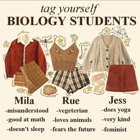 Biology Major Aesthetic Outfits, Study Moodboard, Academia Aesthetic Outfit, Hogwarts Outfits, Mood Clothes, Teacher Outfit, Mood Board Fashion, To Study, Dream Clothes