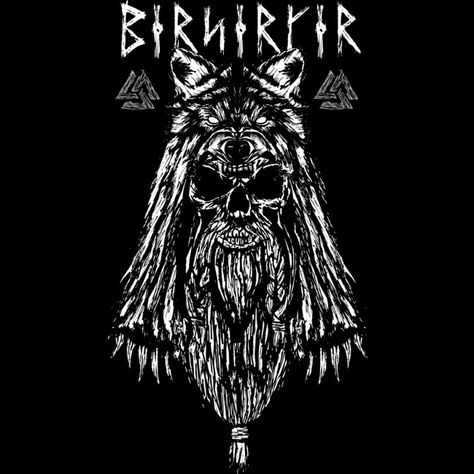 Viking Berserker is a T Shirt designed by KieronBDesign to illustrate your life and is available at Design By Humans Berserker Tattoo, Mjolnir Tattoo, Viking Symbols And Meanings, Fenrir Tattoo, Viking Berserker, Viking Tattoo Symbol, Viking Tattoo Sleeve, Vikings Tattoo, Rune Tattoo