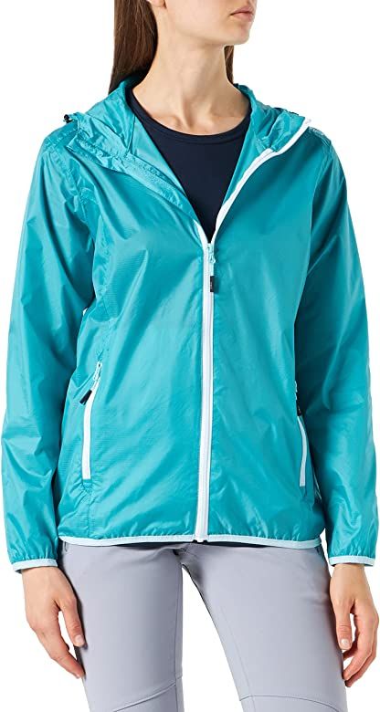 CMP Women's Raincoat, turquoise, 38 : Amazon.de: Clothing Waterproof Rain Jacket, Rain Jacket Women, Raincoats For Women, Rain Jacket, Athletic Jacket, Turquoise, Clothes