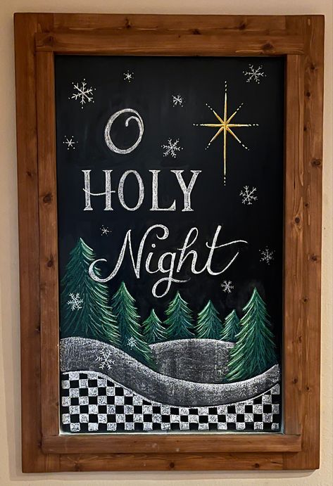 Christmas Chalkboard Art Easy, Christmas Chalk Art, Christmas Chalkboard Ideas, Peer Counseling, Chalk Art Christmas, Specials Board, Christmas Cafe, Chalk Markers Art, Chalkboard Inspiration