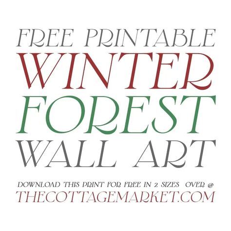 Printable Freebie Gallery: Wall Art, Calendars, Lists | The Cottage Market Free Printable Winter Wall Art, Free Winter Printables, Free Printable Monogram, Winter Printables Free, Laundry Art, Winter Printables, Farmhouse Printable, Monogram Printable, Scandi Art