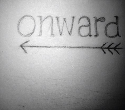 A nice sketch idea for a finger, hand, or wrist tattoo. Onward. Onward Tattoo, Rib Tattoos For Women, Wrist Tattoo, Rib Tattoo, Wrist Tattoos, Jesus Fish Tattoo, Tattoos For Women, Tattoo Quotes, Tatting