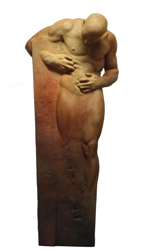 Ceramic Sculpture Figurative, Anatomy Sculpture, Human Sculpture, Afrique Art, Polish Artist, Sculptures Céramiques, Figure Sculpture, Sculpture Ideas, Contemporary Sculpture