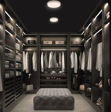 A Walk In Closet, Lots Of Clothes, Design Ložnic, Dress Room, Dream Closet Design, Walk In Closet Design, Luxury Closets Design, Modern Closet, Dream Closets