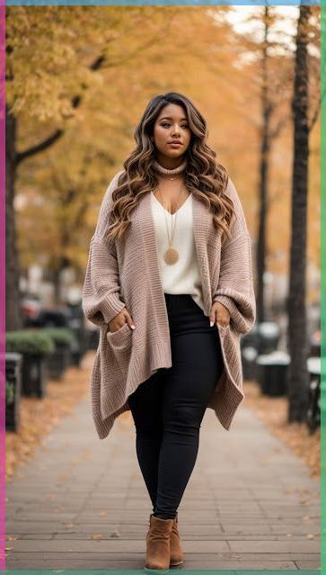 Trending Fall Outfits, Plus Size Winter Outfits, Plus Size Fall Outfit, Plus Size Fall Fashion, Look Plus Size, Plus Size Winter, Plus Size Fall, Plus Size Outfit, Trendy Fall Outfits