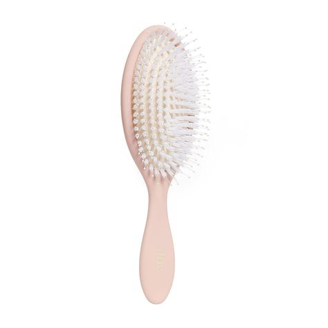 PRICES MAY VARY. PREVENTS BREAKAGE - 2-in-1 brush for all hair types and textures — wet or dry — to detangle and style. Vegan, boar-like bristles massage the scalp, help stimulate natural hair growth, and smooth the hair, while detangling bristles minimize damage. HAIR TYPE - Specifically designed to be used by all hair types and textures. RESPONSIBLY MADE - Vegan, Cruelty-free, and comes in recyclable packaging. How To Use: Run it through wet or dry hair. Products For Damaged Hair, Natural Hair Brush, L'ange Hair, Round Hair Brush, Damage Hair, Paula's Choice, Vegan Hair, Detangling Brush, Run It