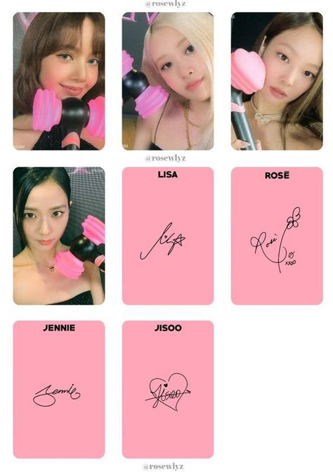 Iso Post Template Kpop, Blackpink Lomo Card Printable, Jisoo Card, Blackpink Fotocard, Photo Cards Diy, Desenhos Love, Blackpink Square Up, Glittery Wallpaper, Black Pink Background