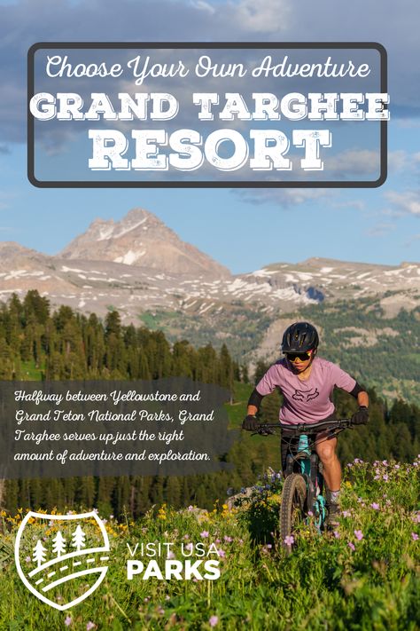 Choose Your Own Adventure at Grand Targhee Resort Grand Targhee Resort, Grand Targhee, North America Travel Destinations, Visit Usa, Travel Bucket List Usa, Vacation Usa, American Road Trip, National Parks Usa, Usa Travel Guide