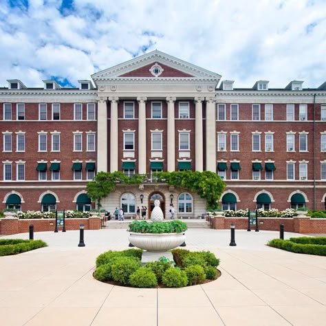 School Lifestyle, Culinary Institute Of America, School Building Design, Wall To Wall Carpet, Episode Interactive Backgrounds, University Architecture, Building Aesthetic, Desain Buklet, Public High School