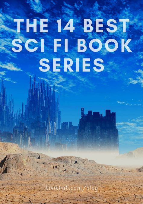 From classic books to contemporary releases, the 14 best sci fi book series of all time. #books #scifiseries #sciencefiction Gzi Wisdom, Best Sci Fi Books, Best Sci Fi Series, Sci Fi Book, Books To Read In Your 20s, Lois Lowry, Nerd Cave, Fantasy Reads, Dystopian Books