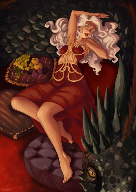 Targaryen Fanart, Fire Artwork, Daenerys Targaryen Art, Daena Targaryen, Daenerys Stormborn, Fire And Blood, Targaryen Art, I Love Games, Asoiaf Art