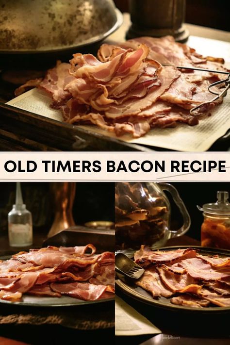 Healthy Bacon Recipes, Bacon Dishes, Old Timers, How To Thicken Sauce, Bacon Recipe, Turkey Bacon, Breakfast Options, Bacon Recipes, Creamy Sauce