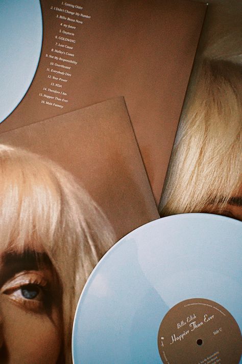 Happier Than Ever, Blue Vinyl, Change Me, Getting Old, No Response, Light Blue, Vinyl, Blue