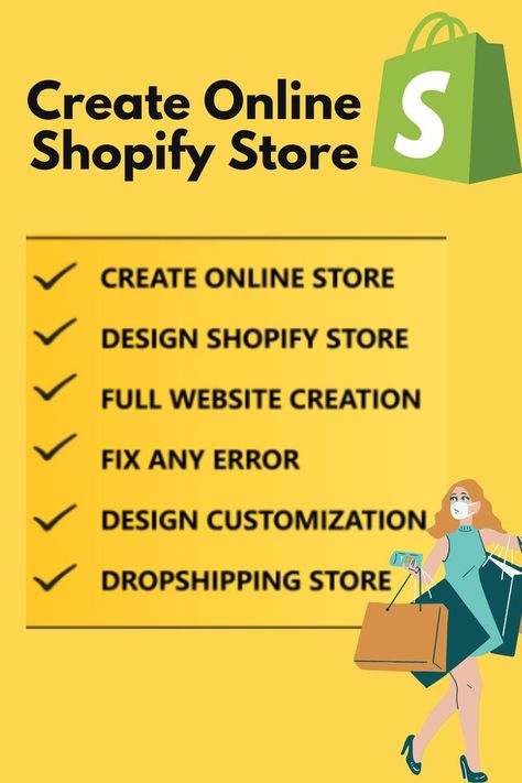 ★★★THIS GIG INCLUDES★★★ Shopify Website Design Navigation & Menus Upload Products Order Tracker Hot Winning Products Logos and all necessary graphics Facebook Pixels Integration Dropshipping using oberlo app Shipping rates setup Trust Badges Live Chat Integration Advance SEO Conversion Hacks Newsletter for email marketing Page Speed, Mobile & SEO optimized store A countdown timer on products. Website Design Shopify, Online Store Design, Pinterest Marketing Business, Social Media Management Services, Dropshipping Store, Shopify Website Design, Etsy Marketing, Social Media Marketing Plan, Instagram Algorithm