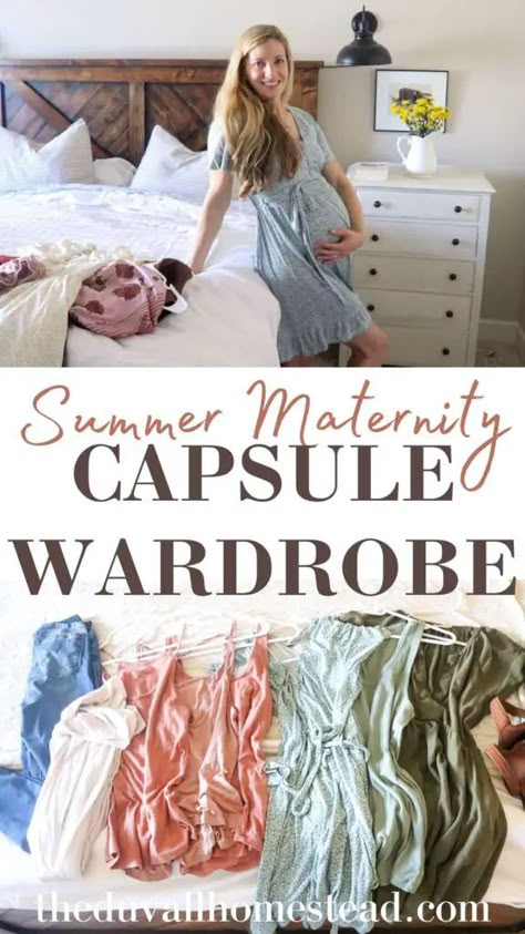 Maternity Capsule Wardrobe, Summer Pregnancy Outfits, Spring Maternity Outfits, Summer Maternity Fashion, Holiday Outfits Summer, Cozy Sweaters Autumn, Maternity Clothes Summer, Uk Summer, Maternity Dresses Summer