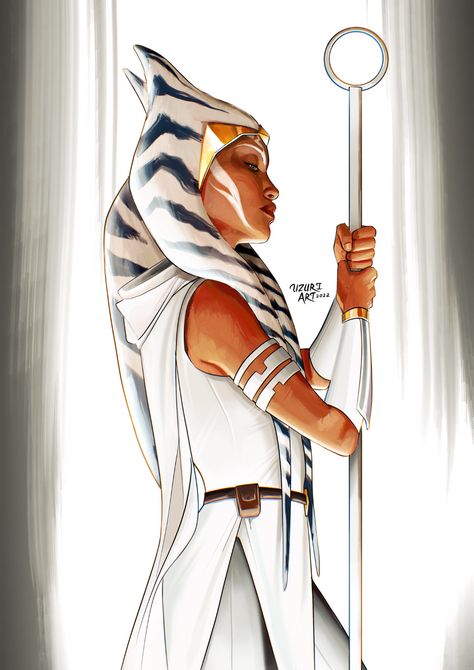 Rexoka Fanart, Ashoka Art, Ashoka Wallpaper, Ashoka Tano Fanart, Ashoka Tattoo, Palas Cat, Ahsoka Tano Tattoo, Ashoka Star Wars, Uzuri Art