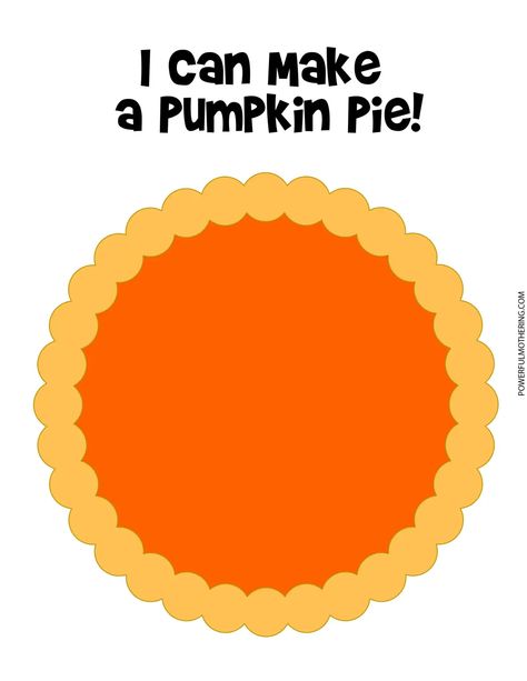 Pumpkin Pie Counting Preschool, Pumpkin Pie Fine Motor Activity, Pumpkin Pie Math Preschool, Pumpkin Pie Letters Shaving Cream, Pumpkin Pie Art Project, Preschool Pie Craft, Pumpkin Pie Pictures, Pumpkin Pie Crafts Preschool, Pumpkin Pie Printable