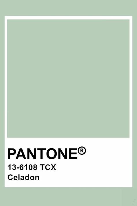 Sage Green Pantone Colour Palettes, Sage Pantone Color, Pale Green Colour Palette, Pale Green Color Palette, Pantone Sage Green, Sage Green Pantone, Sage Pantone, Spring Pantone, Pastel Sage Green