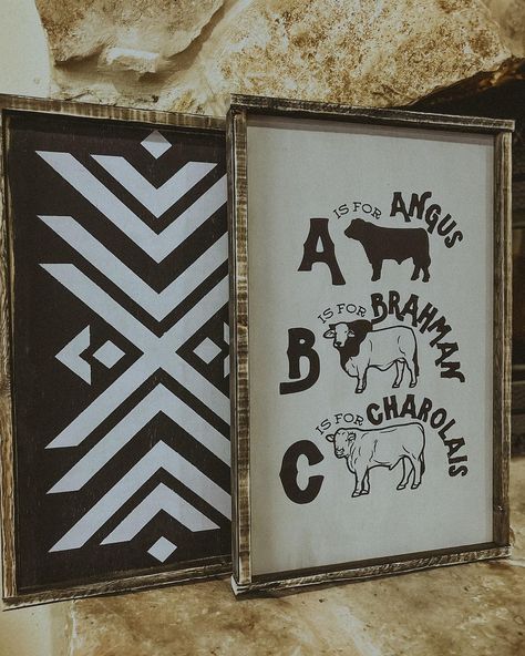 ABC Cattle 🐮 #thisishowiwestern | Instagram Country Vintage, Simple Western Nursery, Cattle Decor, Little Boys Nursery Ideas, Cattle Nursery, Ranch Nursery, Subtle Cowboy Nursery, Western Playroom, Cattle Themed Nursery