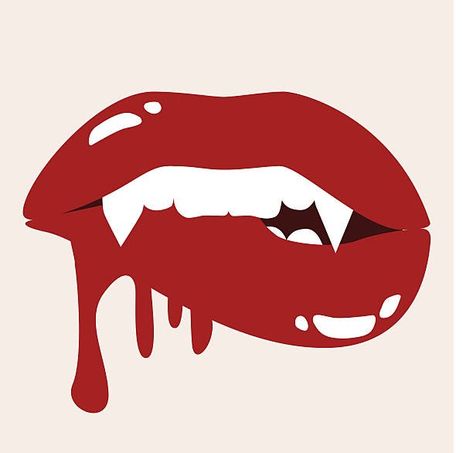 Bat Vector, Lips Illustration, Tooth Icon, Monster Vampire, Monster Mouth, Vampire Lips, Halloween Symbols, Female Vampire, Beast Creature