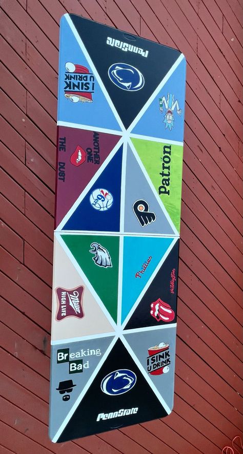 Pong Table Painted, Custom Beer Pong Tables, Beer Table, Philly Sports, Miller High Life, Beer Pong Tables, Pong Table, Beer Pong, Painted Table