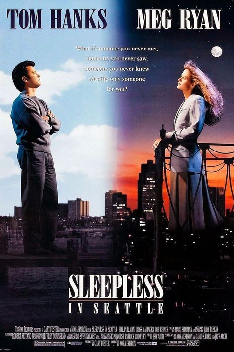 Tom Hanks Movies, Bill Pullman, Sleepless In Seattle, Nora Ephron, Meg Ryan, Tv Series Online, 90s Movies, Chick Flicks, Tom Hanks