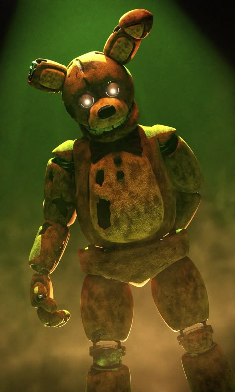 Spring Trap Fnaf, Fnaf Costume, Freddy Movie, I Always Come Back, Fnaf Photos, Spring Trap, Freddy 2, Fnaf Foxy, Fnaf Freddy