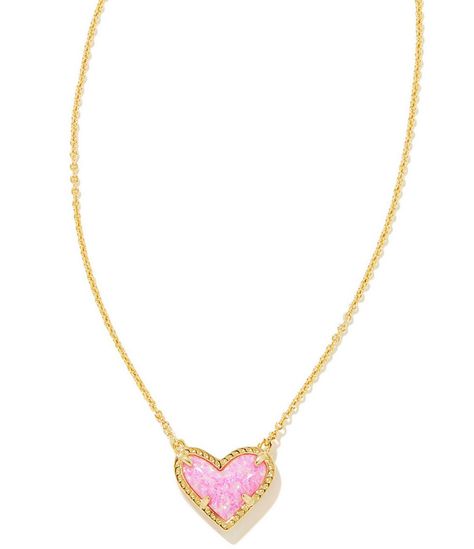 From Kendra Scott, this necklace features:Short pendant necklace14k gold plated over brassLobster claw closureApprox. 0.49" L x 0.57" W pendant; 15" L chain with 2" extenderImported.Please note: Due to the one-of-a-kind nature of the medium, exact colors and patterns may vary slightly from the image shown. Kendra Scott Preppy Necklace, Kendra Scott Butterfly Necklace, Kendrick Scott Necklace, Kendra Scott Heart Necklace, Pink Kendra Scott Necklace, Pink Kendra Scott, Preppy Necklaces, Kendra Scott Necklace Elisa, Preppy Accessories