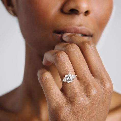 Vintage Style Rings | Anna Sheffield | White Diamond Theda Ring – Anna Sheffield Jewelry Anna Sheffield, Elegant Rings, Vintage Style Rings, Pink Morganite, Grey Diamond, Silent Film, Champagne Diamond, Three Stone Rings, Online Jewelry Store