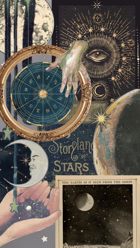 Moon Board Aesthetic, Star Chart Aesthetic, Astrology Room Aesthetic, Astrologist Aesthetic, Cosmology Aesthetic, Astro Academia, Celestial Aesthetic Art, Star Moodboard, Astrology Aesthetic Wallpaper