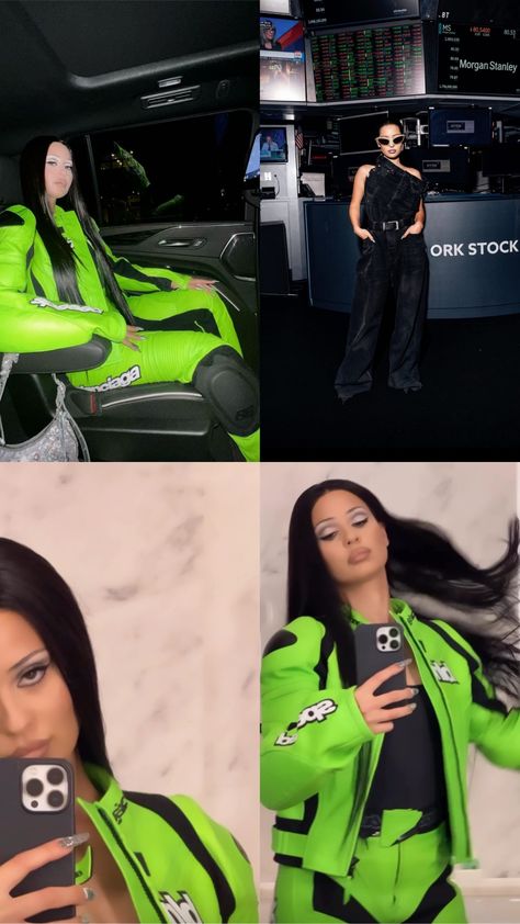 Maddy Perez Green Outfit, Alexa Demie Outfits, Maddie Perez Outfits, Maddie Perez, Maddy Perez, Chola Style, Alexa Demie, Girls Fashion Clothes, Feminine Energy