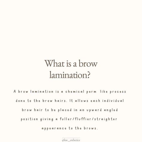 Brow lamis are one of my fave services that I provide as an esthetician!! Every time a client books with me to have their brows done I do a little happy dance! 🪩🫶⚡️🤩 Not only do they give some of the best before + afters ever, they really do teach you how to properly care for your brows whether you have a lami done on them or not. Oil + exfoliate. Repeat.👏 Scroll through to find some answers to some of my most commonly asked questions. ✨ Some of my fave brow oils include: @amazon- castor o... What Is A Brow Lamination, Book With Me Esthetician, Esthetician Student Aesthetic, Brow Esthetician, Brow Lamination Aesthetic, Lashes Lift, Brow Business, Brows Done, Business Room