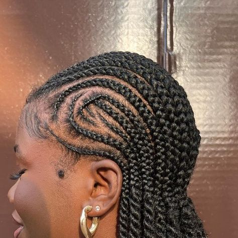 Corn Row Styles Natural Hair, Alicia Keys 90s, Alicia Keys Cornrows, 4c Styles, Cornrows With Beads, Corn Rows, Braid Videos, Jumbo Braiding Hair, Cute Natural Hairstyles