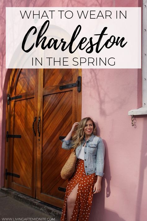 What to Wear in Charleston in the Spring | Charleston Packing List | Spring in Charleston | Best Outfits to Wear in Charleston | What I Packed for Charleston Outfit Ideas Charleston, Outfits For South Carolina, Savannah Georgia What To Wear, Charleston What To Wear, Packing List For Charleston Sc, Charleston Outfits March, Charleston Spring Fashion, Spring In Charleston Sc Outfits, Plus Size Charleston Outfits