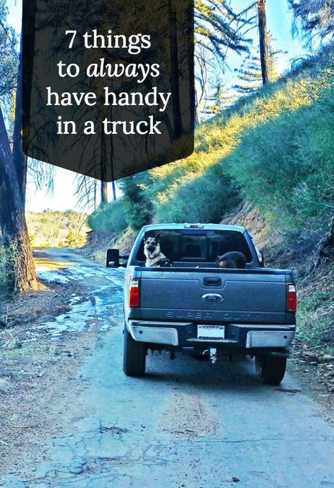 Road Trip Necessities, Truck Organization, Great Power Comes Great Responsibility, Tactical Truck, Truck Tools, Truck Tool Box, Emergency Prepping, Car Hacks, Camping Tips