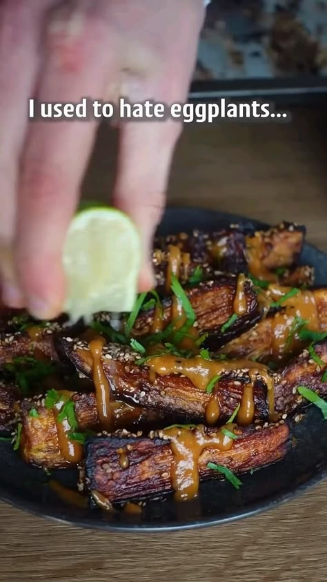 Glazed Eggplant, Resep Vegan, Food World, Eggplant Recipes, Kitchen Magic, Art Of Cooking, Search Bar, Adventure Explore, Asian Cooking