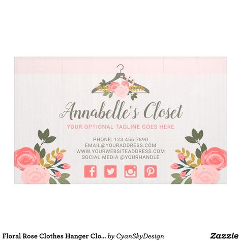 Floral Rose Clothes Hanger Closet Fashion Boutique Banner • Vinyl Signs, Advertising & Marketing by CyanSkyDesign on Zazzle Boutique Banner Design Ideas, Boutique Banner Design, Boutique Banner, Rose Clothes, Banner Design Ideas, Hanger Closet, Online Shopping Quotes, Banner Diy, Boutique Gifts