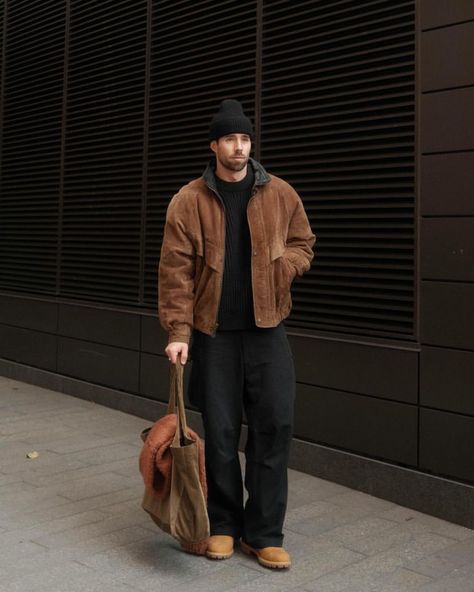 Mens Winter Wardrobe, Mens Fall Outfits, Fall Travel Outfit, Man Outfit, Mens Casual Outfits Summer, Style Outfits Men, Classy Outfits Men, Streetwear Mode, Street Fashion Men