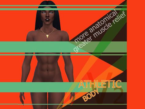 Sims 4 Muscle, Sims 4 Muscle Cc, Female Muscle Growth, Sims 4 Men Clothing, Muscle Relief, Athletic Body, Muscle Body, Sims 4 Cc Makeup, Ts4 Cc