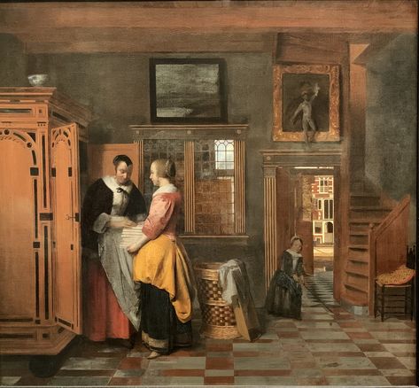 fullsizeoutput_9c82 | chris 9 | Flickr Pieter De Hooch, Linen Cupboard, Johannes Vermeer, A4 Poster, Oil Painting Reproductions, Art Historian, Handmade Oil, Painting Reproductions, Linen Closet