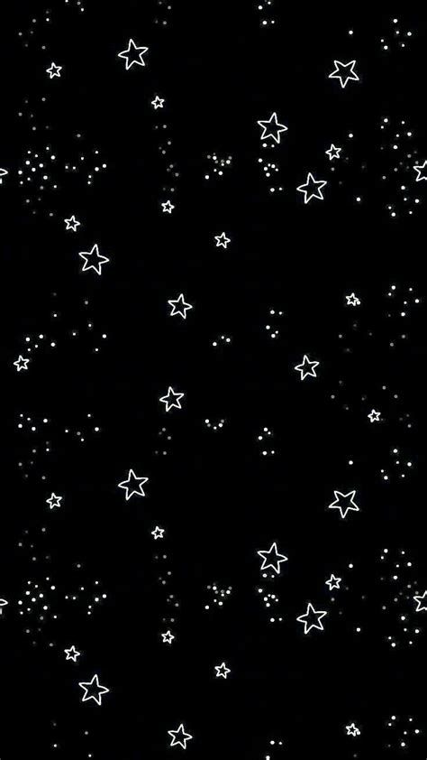 Aesthetic Iphone, Aesthetic Iphone Wallpaper, The Black, Iphone Wallpaper, Iphone, Stars, White, Black