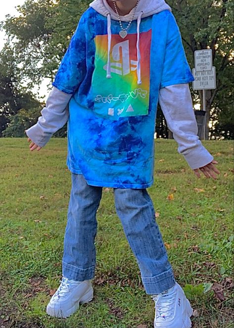 Kidcore Outfits Aesthetic, Kidcore Outfit Boy, Kid Core Outfits, Indie Kid Outfits, Kidcore Clothes, Kidcore Outfit, Grunge Men, Kidcore Fashion, Indie Outfits Grunge