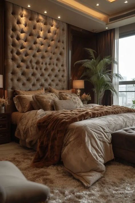 Cozy Glam Bedroom, Hotel Vibe Bedroom, Cozy Glam, Glam Bedroom Decor, Luxury Room Bedroom, Glam Bedroom, Gold Bedroom, Apartment Decor Inspiration, Master Bedrooms