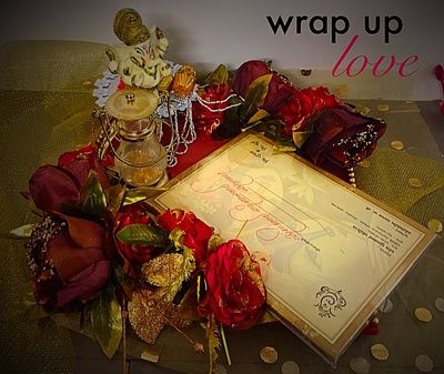 Wrap Up Love Info & Review | Packaging in Ahmedabad | Wedmegood Invitation Card Decoration Tray, Laganiyu Decoration, Kankotri Decoration, Dress Packing, Wedding Card Decorations, Neha Mehta, Trousseau Packing, Wedding Gift Pack, Bridal Gift Wrapping Ideas