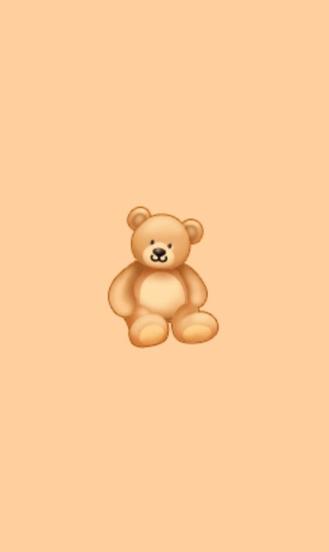 Bear Wallpaper Aesthetic, Android Emojis, Teddy Bear Emoji, Human Size Teddy Bear, Bear Emoji, Teddy Bear Wallpaper, Cute Emoji, Emoji Wallpaper, Bear Wallpaper