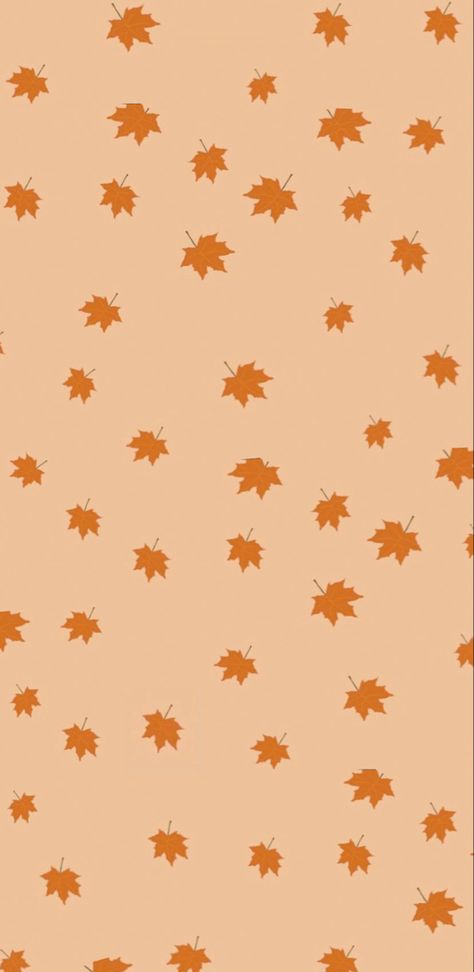 Light Orange Fall Wallpaper, Fall Wallpaper Aura, Home Screen Fall Wallpaper, Fall Leaves Background Aesthetic, Fall Background Leaves, Autumn Wallpaper Home Screen, Fall Simple Background, Fall Wallpaper Aesthetic Iphone Simple, Fall Bear Wallpaper